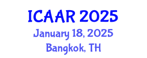 International Conference on Antibiotics and Antibiotic Resistance (ICAAR) January 18, 2025 - Bangkok, Thailand
