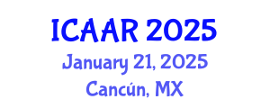International Conference on Antibiotics and Antibiotic Resistance (ICAAR) January 21, 2025 - Cancún, Mexico