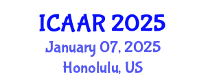 International Conference on Antibiotics and Antibiotic Resistance (ICAAR) January 07, 2025 - Honolulu, United States