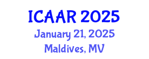International Conference on Antibiotics and Antibiotic Resistance (ICAAR) January 21, 2025 - Maldives, Maldives