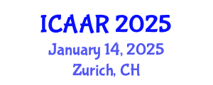 International Conference on Antibiotics and Antibiotic Resistance (ICAAR) January 14, 2025 - Zurich, Switzerland