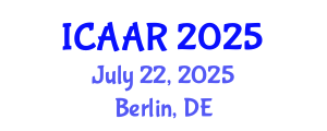 International Conference on Antibiotics and Antibiotic Resistance (ICAAR) July 22, 2025 - Berlin, Germany