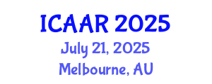 International Conference on Antibiotics and Antibiotic Resistance (ICAAR) July 21, 2025 - Melbourne, Australia