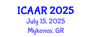 International Conference on Antibiotics and Antibiotic Resistance (ICAAR) July 15, 2025 - Mykonos, Greece