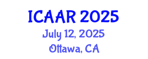 International Conference on Antibiotics and Antibiotic Resistance (ICAAR) July 12, 2025 - Ottawa, Canada