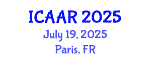 International Conference on Antibiotics and Antibiotic Resistance (ICAAR) July 19, 2025 - Paris, France