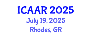 International Conference on Antibiotics and Antibiotic Resistance (ICAAR) July 19, 2025 - Rhodes, Greece