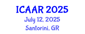 International Conference on Antibiotics and Antibiotic Resistance (ICAAR) July 12, 2025 - Santorini, Greece