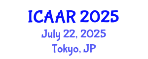 International Conference on Antibiotics and Antibiotic Resistance (ICAAR) July 22, 2025 - Tokyo, Japan