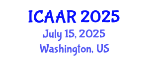 International Conference on Antibiotics and Antibiotic Resistance (ICAAR) July 15, 2025 - Washington, United States