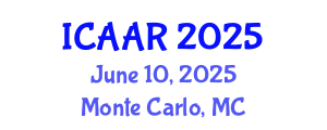 International Conference on Antibiotics and Antibiotic Resistance (ICAAR) June 10, 2025 - Monte Carlo, Monaco