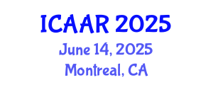 International Conference on Antibiotics and Antibiotic Resistance (ICAAR) June 14, 2025 - Montreal, Canada