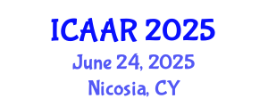 International Conference on Antibiotics and Antibiotic Resistance (ICAAR) June 24, 2025 - Nicosia, Cyprus
