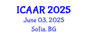 International Conference on Antibiotics and Antibiotic Resistance (ICAAR) June 03, 2025 - Sofia, Bulgaria