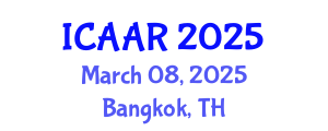 International Conference on Antibiotics and Antibiotic Resistance (ICAAR) March 08, 2025 - Bangkok, Thailand