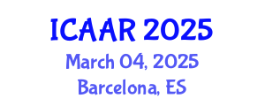 International Conference on Antibiotics and Antibiotic Resistance (ICAAR) March 04, 2025 - Barcelona, Spain