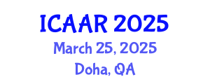 International Conference on Antibiotics and Antibiotic Resistance (ICAAR) March 25, 2025 - Doha, Qatar