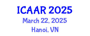 International Conference on Antibiotics and Antibiotic Resistance (ICAAR) March 22, 2025 - Hanoi, Vietnam