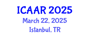 International Conference on Antibiotics and Antibiotic Resistance (ICAAR) March 22, 2025 - Istanbul, Turkey