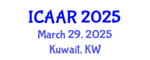 International Conference on Antibiotics and Antibiotic Resistance (ICAAR) March 29, 2025 - Kuwait, Kuwait