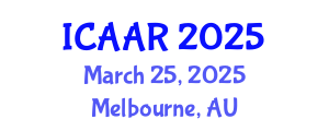 International Conference on Antibiotics and Antibiotic Resistance (ICAAR) March 25, 2025 - Melbourne, Australia