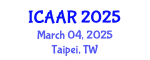International Conference on Antibiotics and Antibiotic Resistance (ICAAR) March 04, 2025 - Taipei, Taiwan