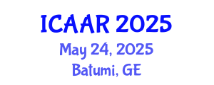 International Conference on Antibiotics and Antibiotic Resistance (ICAAR) May 24, 2025 - Batumi, Georgia