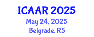International Conference on Antibiotics and Antibiotic Resistance (ICAAR) May 24, 2025 - Belgrade, Serbia