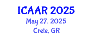 International Conference on Antibiotics and Antibiotic Resistance (ICAAR) May 27, 2025 - Crete, Greece