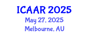 International Conference on Antibiotics and Antibiotic Resistance (ICAAR) May 27, 2025 - Melbourne, Australia