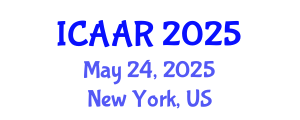 International Conference on Antibiotics and Antibiotic Resistance (ICAAR) May 24, 2025 - New York, United States