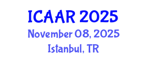 International Conference on Antibiotics and Antibiotic Resistance (ICAAR) November 08, 2025 - Istanbul, Turkey