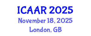 International Conference on Antibiotics and Antibiotic Resistance (ICAAR) November 18, 2025 - London, United Kingdom