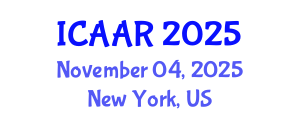 International Conference on Antibiotics and Antibiotic Resistance (ICAAR) November 04, 2025 - New York, United States