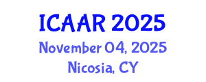 International Conference on Antibiotics and Antibiotic Resistance (ICAAR) November 04, 2025 - Nicosia, Cyprus