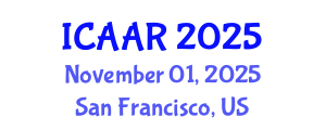 International Conference on Antibiotics and Antibiotic Resistance (ICAAR) November 01, 2025 - San Francisco, United States