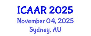 International Conference on Antibiotics and Antibiotic Resistance (ICAAR) November 04, 2025 - Sydney, Australia