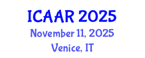 International Conference on Antibiotics and Antibiotic Resistance (ICAAR) November 11, 2025 - Venice, Italy