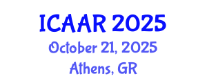 International Conference on Antibiotics and Antibiotic Resistance (ICAAR) October 21, 2025 - Athens, Greece