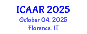 International Conference on Antibiotics and Antibiotic Resistance (ICAAR) October 04, 2025 - Florence, Italy
