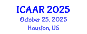 International Conference on Antibiotics and Antibiotic Resistance (ICAAR) October 25, 2025 - Houston, United States