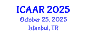 International Conference on Antibiotics and Antibiotic Resistance (ICAAR) October 25, 2025 - Istanbul, Turkey