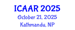 International Conference on Antibiotics and Antibiotic Resistance (ICAAR) October 21, 2025 - Kathmandu, Nepal