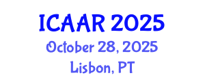 International Conference on Antibiotics and Antibiotic Resistance (ICAAR) October 28, 2025 - Lisbon, Portugal