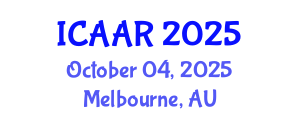 International Conference on Antibiotics and Antibiotic Resistance (ICAAR) October 04, 2025 - Melbourne, Australia