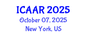 International Conference on Antibiotics and Antibiotic Resistance (ICAAR) October 07, 2025 - New York, United States