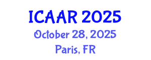International Conference on Antibiotics and Antibiotic Resistance (ICAAR) October 28, 2025 - Paris, France