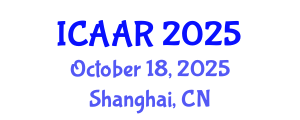 International Conference on Antibiotics and Antibiotic Resistance (ICAAR) October 18, 2025 - Shanghai, China