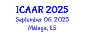 International Conference on Antibiotics and Antibiotic Resistance (ICAAR) September 06, 2025 - Málaga, Spain