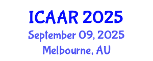 International Conference on Antibiotics and Antibiotic Resistance (ICAAR) September 09, 2025 - Melbourne, Australia